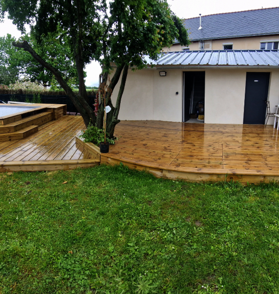 Aménagement de terrasses Beaupréau-en-Mauges, Aménagement de terrasses Cholet, Aménagement de terrasses Angers